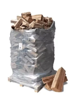 Bois de Chauffage Extra Sec – 25 cm – Ballot sur Palette 1,3 m³