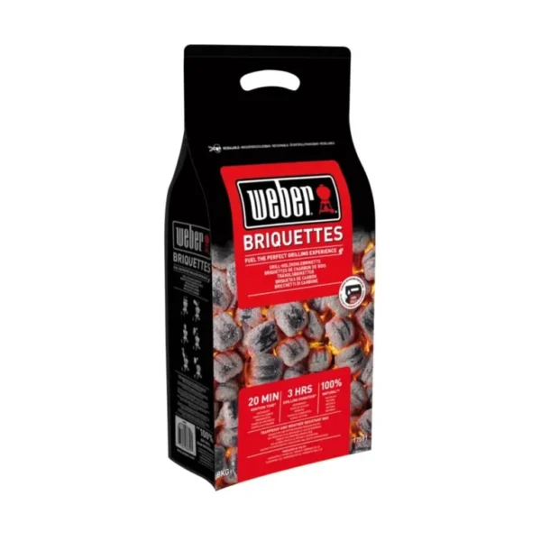 WEBER Briquettes de charbon de bois 80 kg