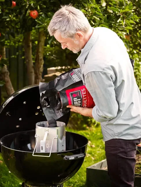 WEBER Briquettes de charbon de bois 80 kg