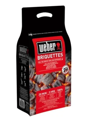 Briquettes de charbon de bois WEBER 100 kg