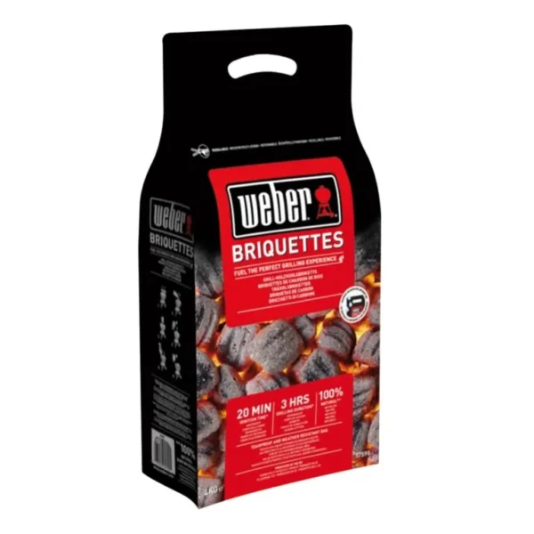 Briquettes de charbon de bois WEBER 100 kg