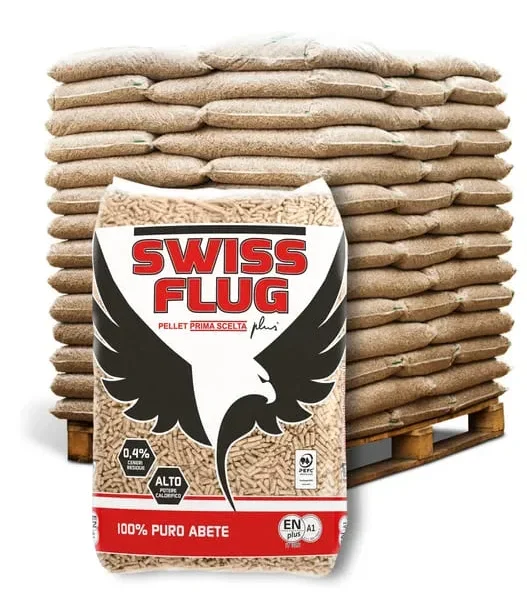 Swiss Flug ENplus A1 Pellets 70 Sacs de 15 kg en épicéa